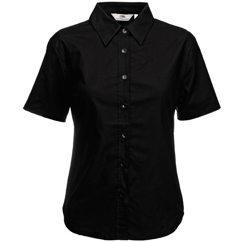 Short Sleeve Oxford Shirt Lady-Fit