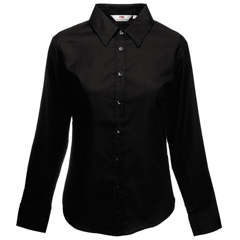 Oxford Bluse - Langarm
