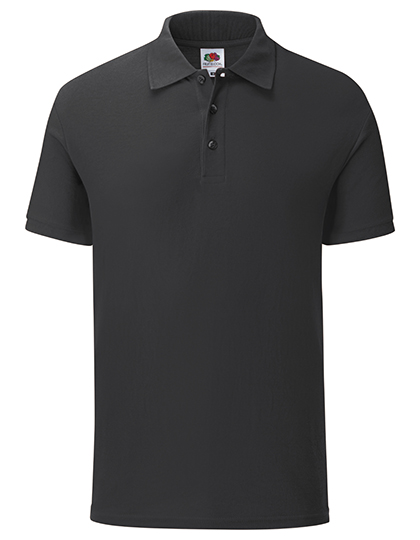 Iconic Polo in schwarz