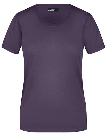 Ladies´ Basic-T in aubergine