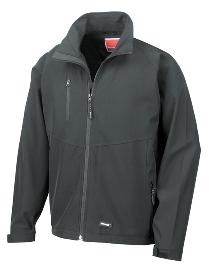Men´s Base Layer Soft Shell Jacket in black